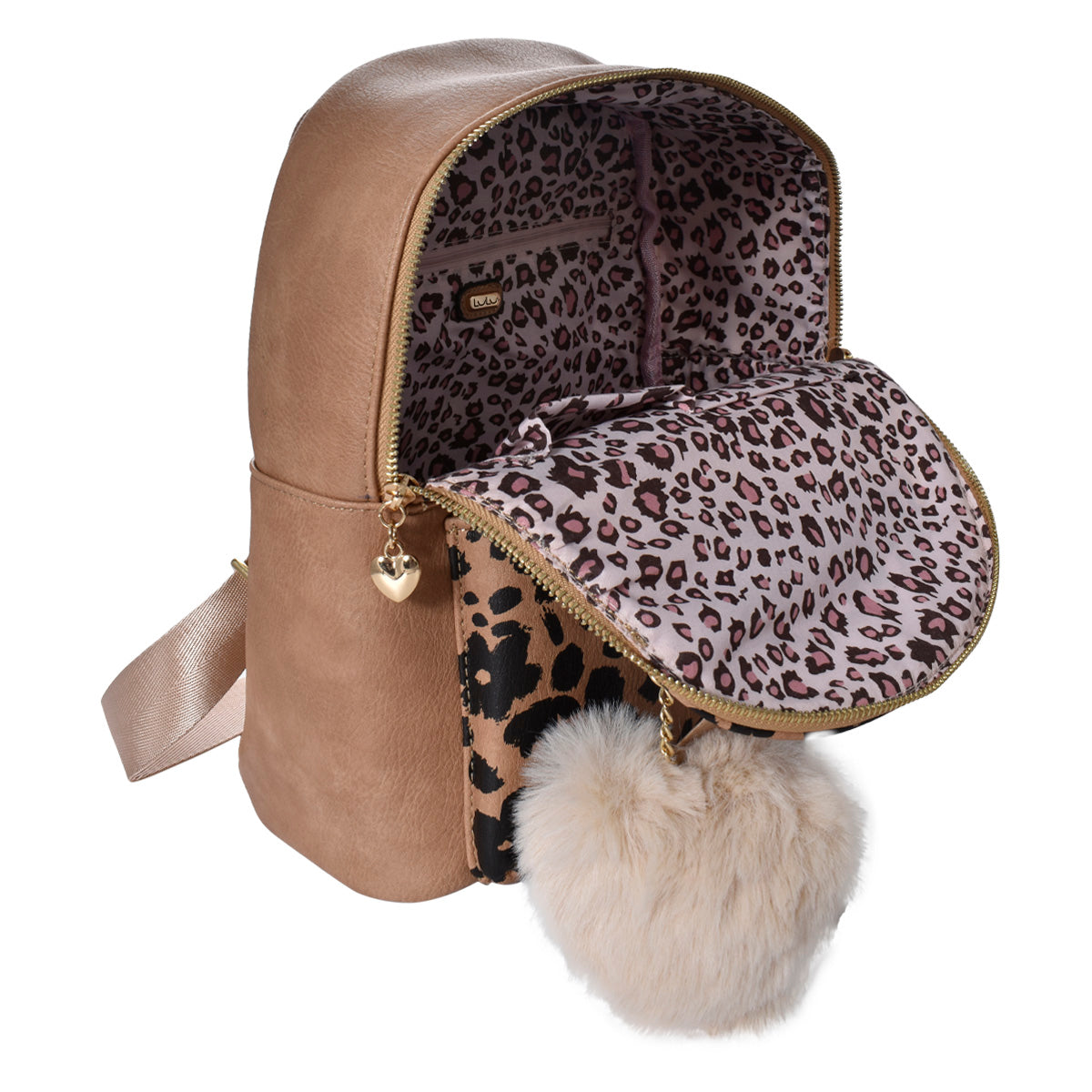 Mochila Backpack (Lulu) Con Diseño Animal Print
