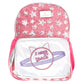 Mochila Baby Phat en tonalidades rosa, detalles en glitter