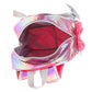 Mochila Baby Phat en tonalidades rosa, detalles en glitter