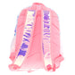 Mochila Baby Phat sirena rosa metálico con lentejuela