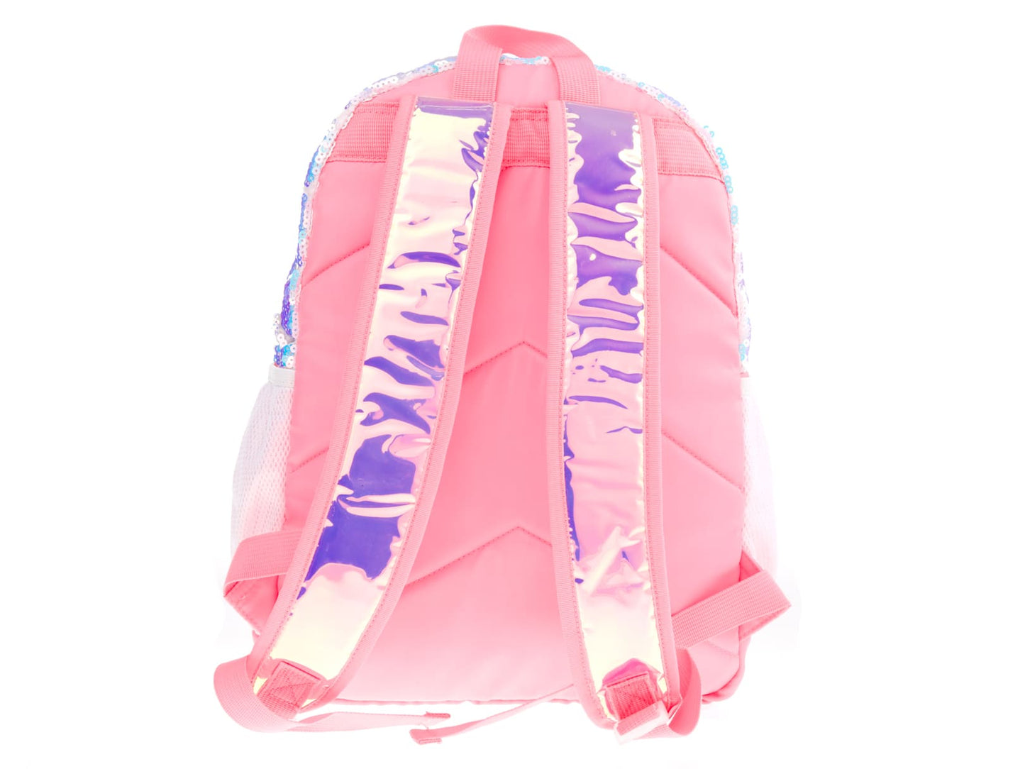 Mochila Baby Phat sirena rosa metálico con lentejuela