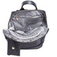 Backpack [Ted Lapidus] de cuero con monedero color negro