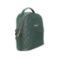 Mochila Tipo Backpack Para Dama [Ted Lapidus] Color Verde Texturizado