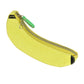 Divertido estuche en forma de plátano con brillantina. Utilízalo también como monedero, ya que su pequeño tamaño te permite meterlo donde sea.