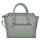Bolsa Estampado Frontal Ted Lapidus Con Correa Larga Tote Menta