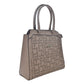 Bolsa Estampado Frontal Ted Lapidus Tote Beige