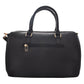 Bolsa Estampado Frontal Ted Lapidus Bowling Con Correa Larga Negro