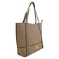 Bolsa [Chatties] Tote Color Gris Diseño Frontal