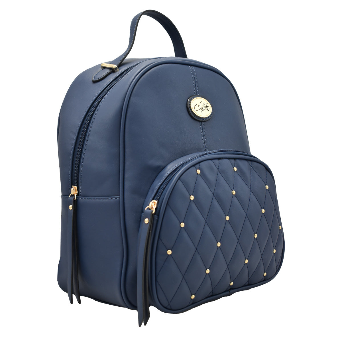 Mochila Backpack Para Dama Azul Chatties