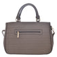 Bolsa Chatties Diseño Cuadros Tipo Tote Con Correa Kaki
