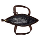Bolsa [Ted Lapidus] Color Café Decorativo Tipo Tote