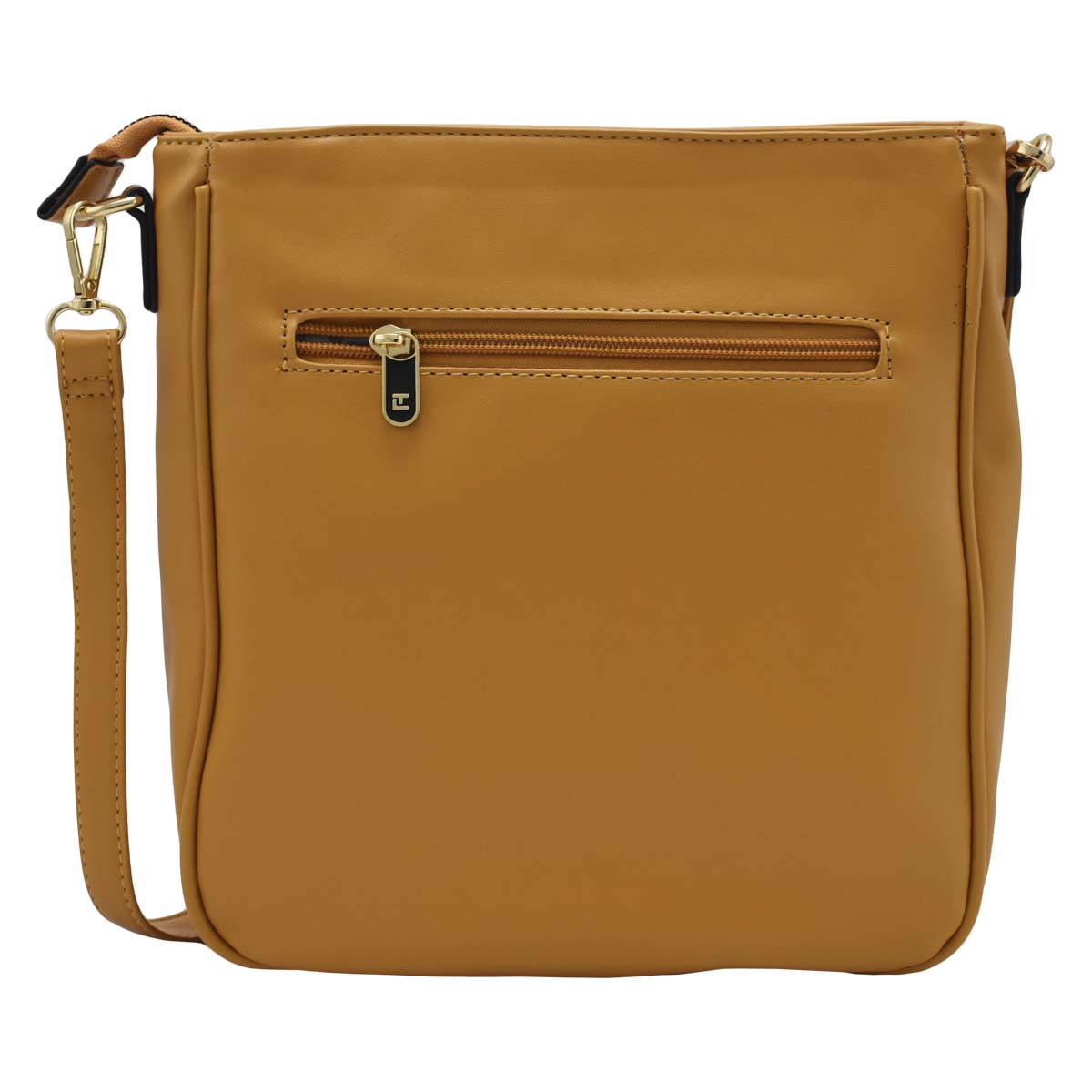 Bolsa [Ted Lapidus] Tipo Mini Tote Crossbody Mostaza