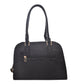 Bolsa [Ted Lapidus) Tote Estilo Piel De Cocodrilo Color Negro