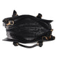 Bolsa [Ted Lapidus) Tote Estilo Piel De Cocodrilo Color Negro