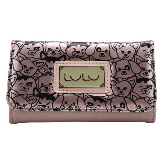 Cartera Para Dama Diseño Juvenil Rosa Lulu