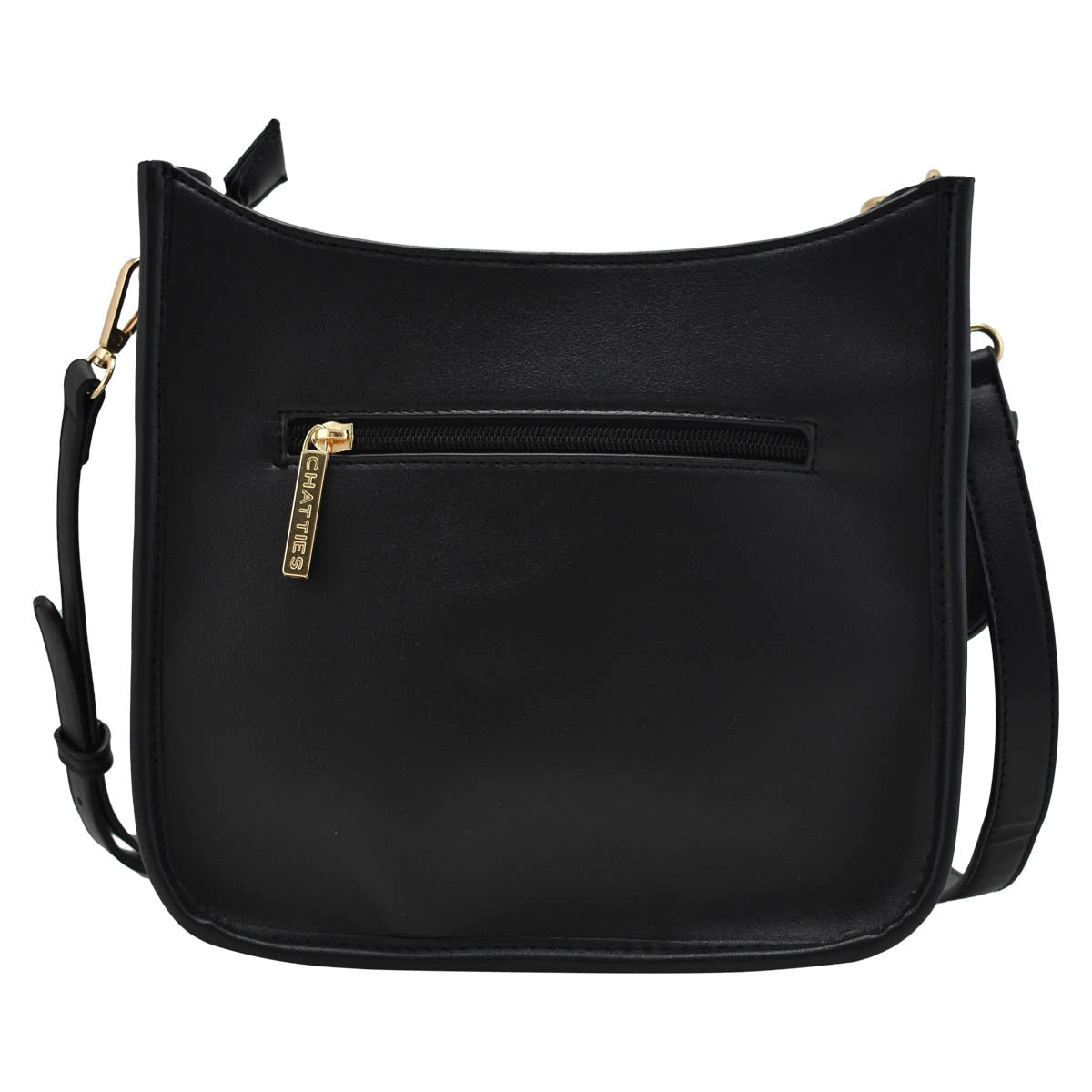 Bolso Estilo Crossbody Con Monedero Negro Chatties