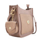 Bolso Estilo Crossbody Con Monedero Pardo Chatties