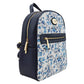 Mochila Backpack Flores Navy Chatties