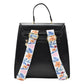 Mochila Para Dama Con Correas Decorativas Lulu