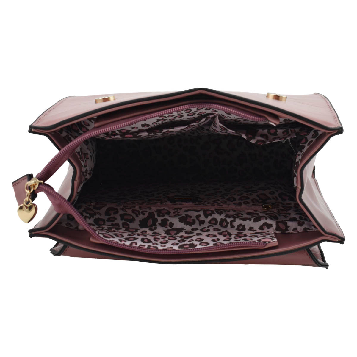 Mochila Para Dama Rosa Con Correas Decorativas Lulu