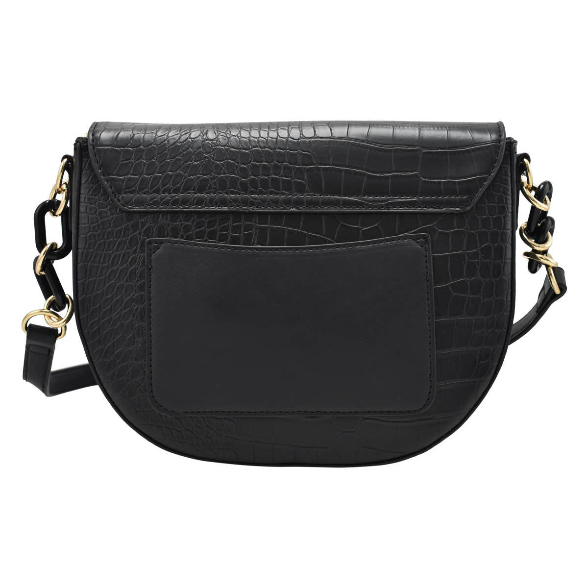 Bolsa Para Dama Crossbody Animal Print Estilo Piel De Cocodrilo Baby Phat