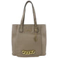 Bolsa Para Dama Tote Beige Con Cadena Decorativa Baby Phat