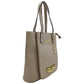 Bolsa Para Dama Tote Beige Con Cadena Decorativa Baby Phat