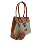 Bolsa Con Correa Decorativa Y Monedero Camello Ted Lapidus