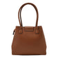 Bolsa Con Correa Decorativa Y Monedero Camello Ted Lapidus