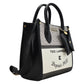 Bolsa Dama Mini Tote Diseño Y Monedero De La Marca Ted Lapidus Color Gris