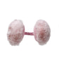 Orejeras de diadema Peschelle con glitter color rosa