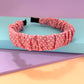 Diadema para el cabello Peschelle con lunares color rojo