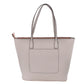 Bolsa [Lulu] tipo tote con diseño de corazón color marfil