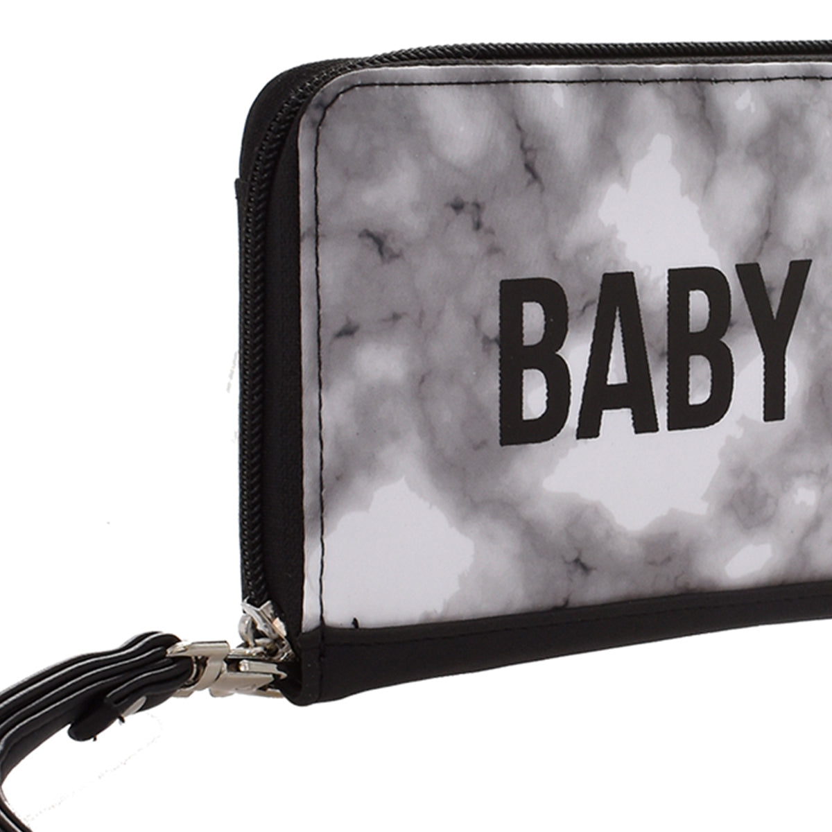 Cartera para dama [Baby Phat] con correa color gris