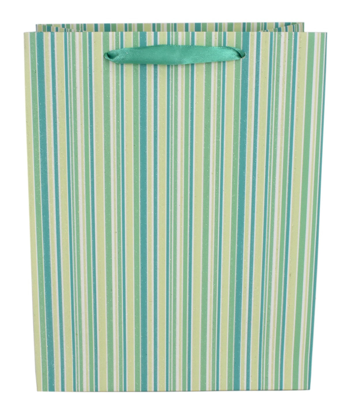 Bolsa para regalo Dazzer diseño rayado con brillantina