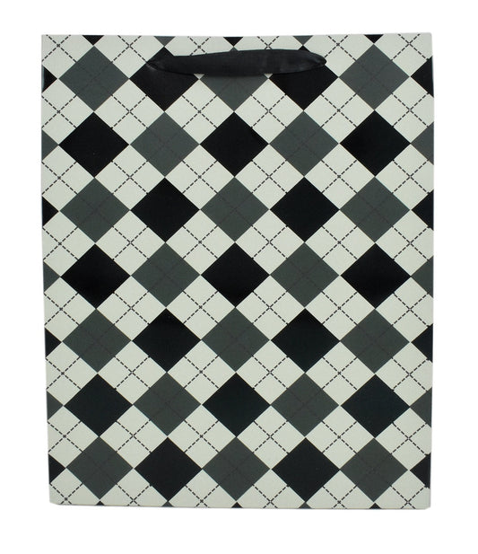 Bolsa para regalo Dazzer diseño de rombos