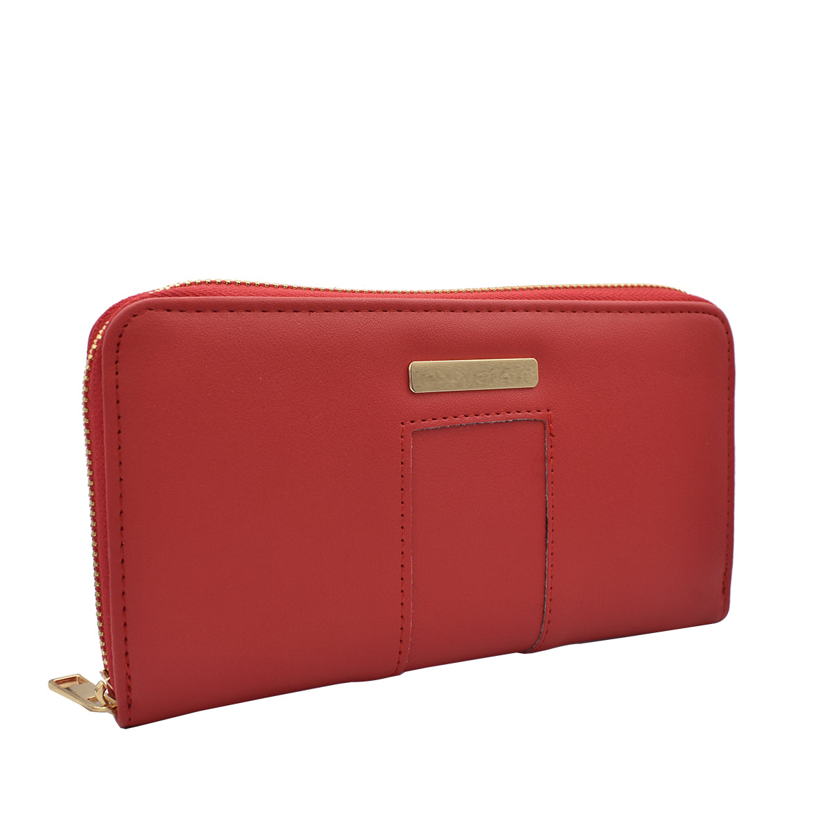 Cartera Para Dama Color Rojo Con Compartimentos