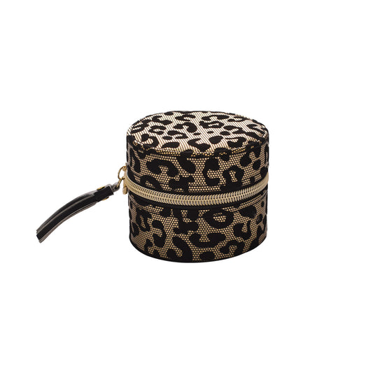 Estuche Joyero Con Tapa Circular