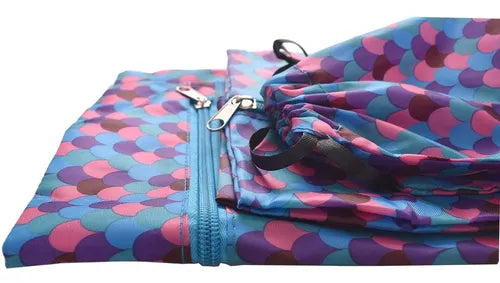 Set 3 Bolsas Organizadoras Viaje Impermeable Multicolor