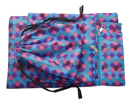 Set 3 Bolsas Organizadoras Viaje Impermeable Multicolor