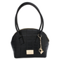 Bolsa [Baby Phat] Tipo Satchel Color Negro Diseño Capitonado