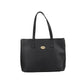 Bolsa (Chatties) Tipo Tote Con Diseño Liso Color Negro