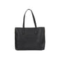 Bolsa (Chatties) Tipo Tote Con Diseño Liso Color Negro