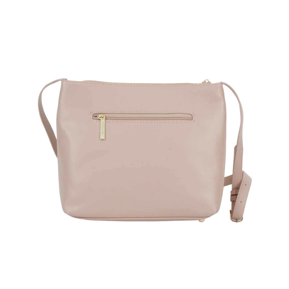 Bolsa De Dama Con Correa Larga Tipo Tote [Chatties] Color Rosa