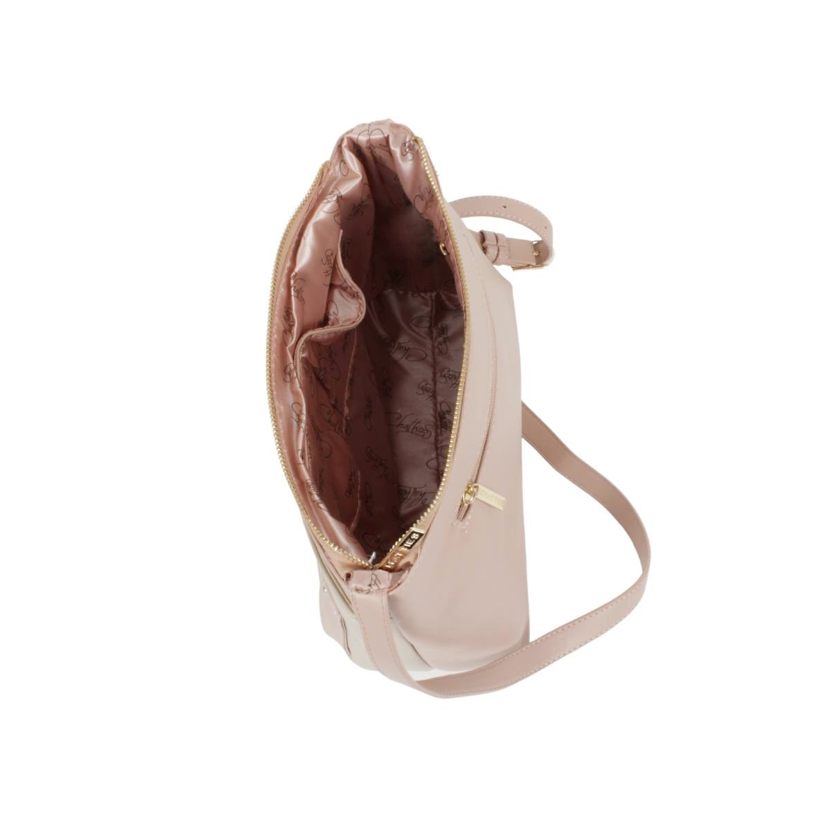 Bolsa De Dama Con Correa Larga Tipo Tote [Chatties] Color Rosa