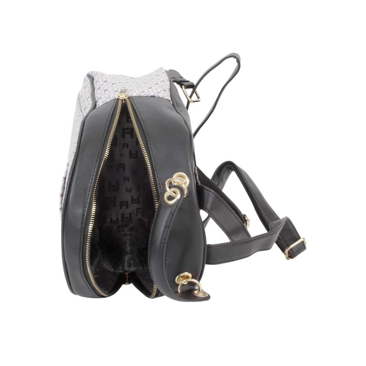 Mochila Para Dama Diseño Ted Lapidus Con Asas Color Negro