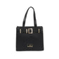 Bolsa Con Correa Decorativa Tipo Tote Color Negro (Ted Lapidus)
