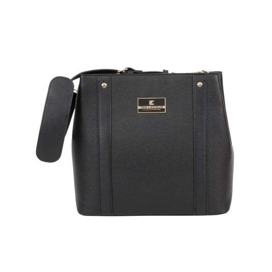 Bolsa Tipo Tote Con Correa Larga Color Negro [Ted Lapidus]