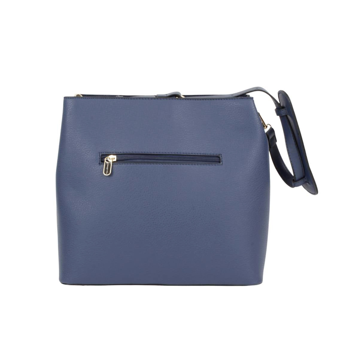 Bolsa Tipo Tote Con Correa Larga Navy [Ted Lapidus]