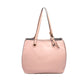 Bolsa [Guy Laroche] tipo Tote con listones y detalles dorados color rosa